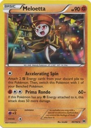 Meloetta (85) [XY - BREAKthrough] Reverse Holofoil
