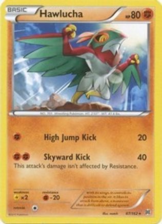 Hawlucha (87) [XY - BREAKthrough] Reverse Holofoil
