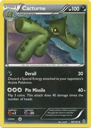 Cacturne (88) [XY - BREAKthrough] Reverse Holofoil