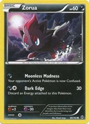 Zorua (89) (89) [XY - BREAKthrough] Reverse Holofoil