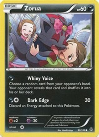 Zorua (90) (90) [XY - BREAKthrough] Reverse Holofoil