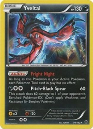 Yveltal (94) [XY - BREAKthrough] Reverse Holofoil