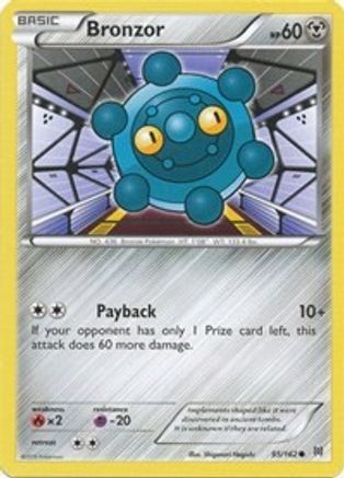 Bronzor (95) [XY - BREAKthrough]