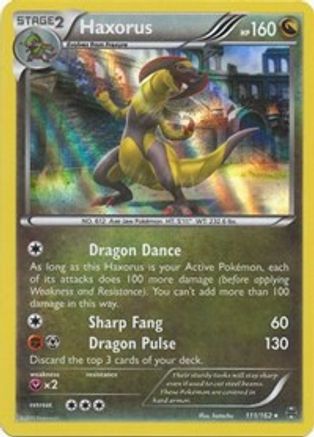 Haxorus (111) [XY - BREAKthrough] Holofoil