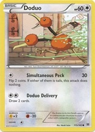 Doduo (115) (115) [XY - BREAKthrough]