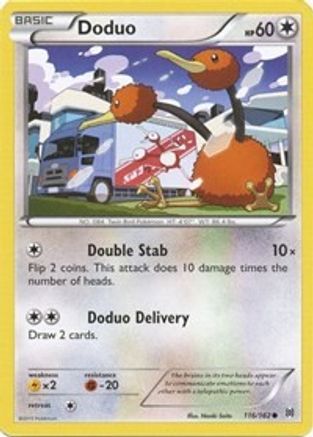 Doduo (116) (116) [XY - BREAKthrough]