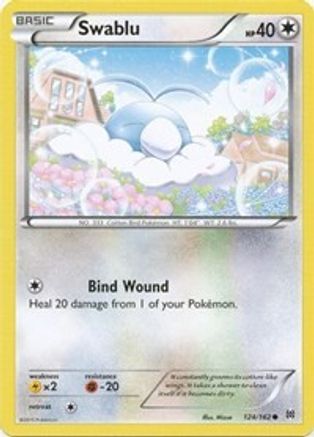 Swablu (124) [XY - BREAKthrough] Reverse Holofoil