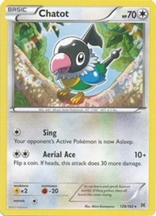 Chatot (128) [XY - BREAKthrough] Reverse Holofoil