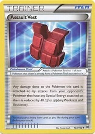 Assault Vest (133) [XY - BREAKthrough] Reverse Holofoil