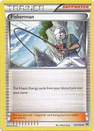 Fisherman (136) [XY - BREAKthrough] Reverse Holofoil