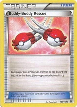 Buddy-Buddy Rescue (135) [XY - BREAKthrough] Reverse Holofoil