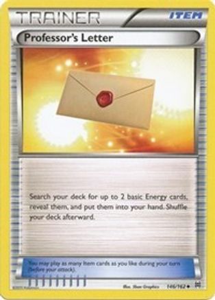Professor's Letter (146) [XY - BREAKthrough] Reverse Holofoil