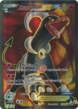 Houndoom EX (Full Art) (153) [XY - BREAKthrough] Holofoil
