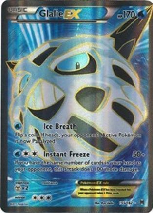 Glalie EX (Full Art) (155) [XY - BREAKthrough] Holofoil