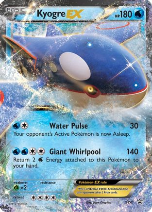 Kyogre EX (XY41) [XY Promos] Holofoil