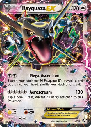 Rayquaza EX (Shiny) (XY69) [XY Promos] Holofoil