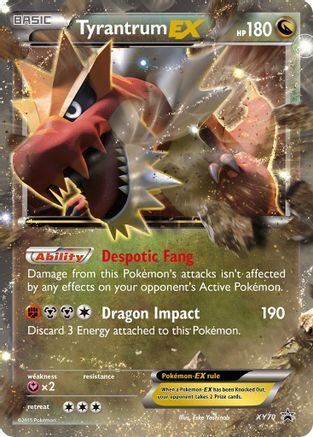 Tyrantrum EX (XY70) [XY Promos] Holofoil