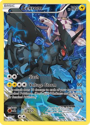 Zekrom (Full Art Promo) (XY76) [XY Promos] Holofoil