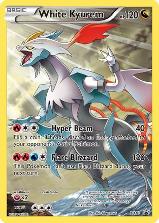 White Kyurem (Full Art Promo) (XY81) [XY Promos] Holofoil