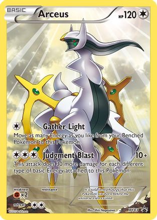 Arceus - XY83 (XY83) [XY Promos] Holofoil