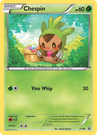 Chespin (Collector Chest) (XY88) [XY Promos] Holofoil