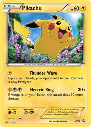 Pikachu (Collector Chest) (XY89) [XY Promos] Holofoil
