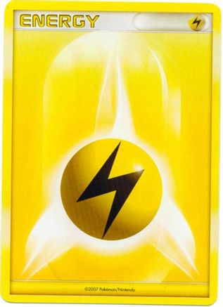 Lightning Energy (2007-2008 League Promo) () [League & Championship Cards] Holofoil