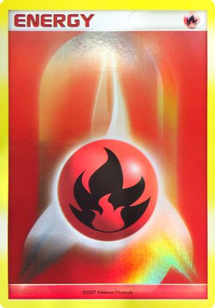 Fire Energy (2007-2008 League Promo) () [League & Championship Cards] Holofoil