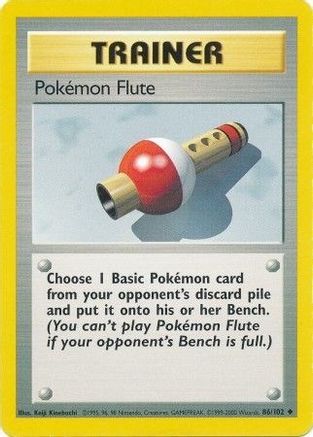 Pokemon Flute (86) [Base Set]