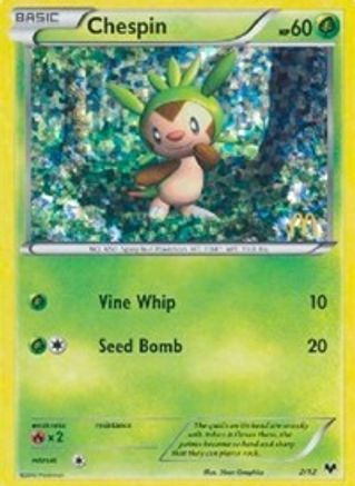 Chespin - 2/12 (2) [McDonald's Promos 2014] Holofoil