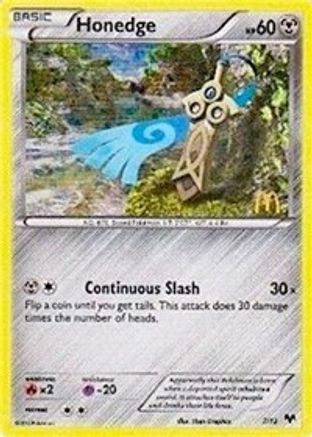 Honedge - 7/12 (7) [McDonald's Promos 2014] Holofoil