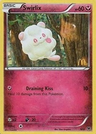 Swirlix - 9/12 (9) [McDonald's Promos 2014] Holofoil