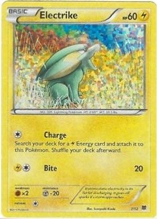 Electrike - 7/12 (7) [McDonald's Promos 2015] Holofoil
