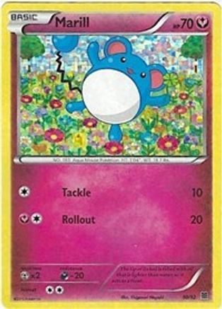 Marill - 10/12 (10) [McDonald's Promos 2015] Holofoil