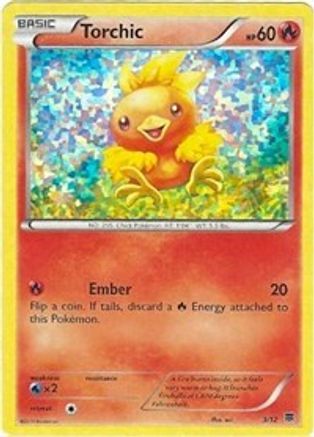 Torchic - 3/12 (3) [McDonald's Promos 2015] Holofoil