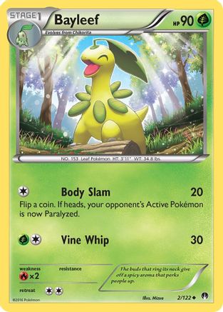 Bayleef (2) [XY - BREAKpoint] Reverse Holofoil