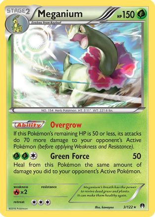 Meganium (3) [XY - BREAKpoint] Holofoil