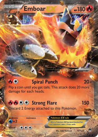 Emboar EX (14) [XY - BREAKpoint] Holofoil