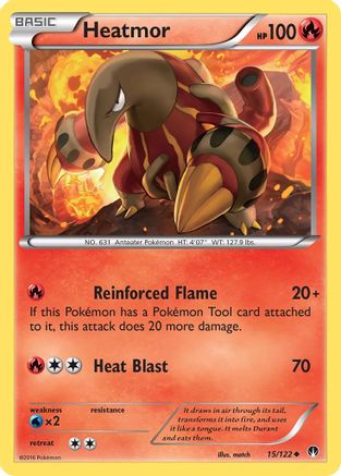 Heatmor (15) [XY - BREAKpoint] Reverse Holofoil
