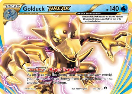 Golduck BREAK (18) [XY - BREAKpoint] Holofoil