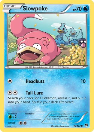 Slowpoke (19) [XY - BREAKpoint] Reverse Holofoil