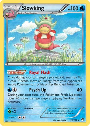 Slowking (21) [XY - BREAKpoint] Reverse Holofoil