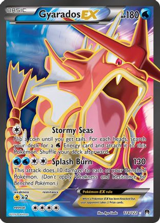 Gyarados EX (Full Art) (114) [XY - BREAKpoint] Holofoil