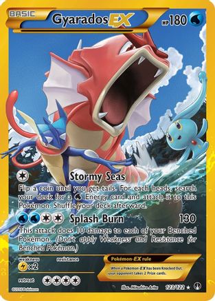 Gyarados EX (Secret) (123) [XY - BREAKpoint] Holofoil