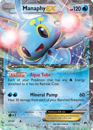Manaphy EX (32) [XY - BREAKpoint] Holofoil