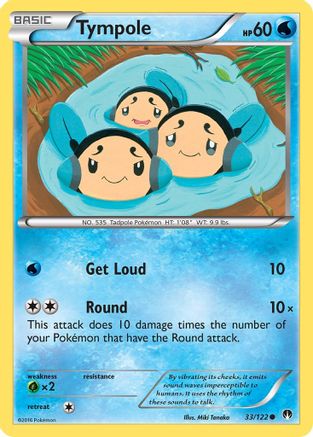 Tympole (33) [XY - BREAKpoint] Reverse Holofoil