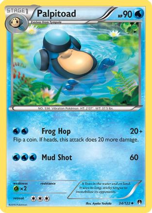 Palpitoad (34) [XY - BREAKpoint]