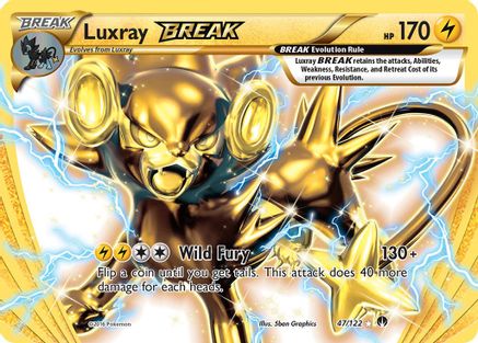 Luxray BREAK (47) [XY - BREAKpoint] Holofoil
