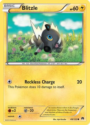 Blitzle (48) [XY - BREAKpoint] Reverse Holofoil