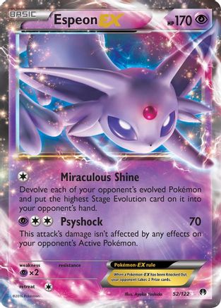 Espeon EX (52) [XY - BREAKpoint] Holofoil